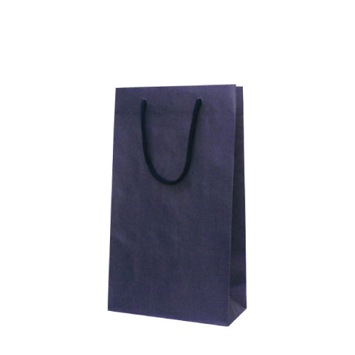 手提げ紙袋中瓶 1~2本入用 (紺)