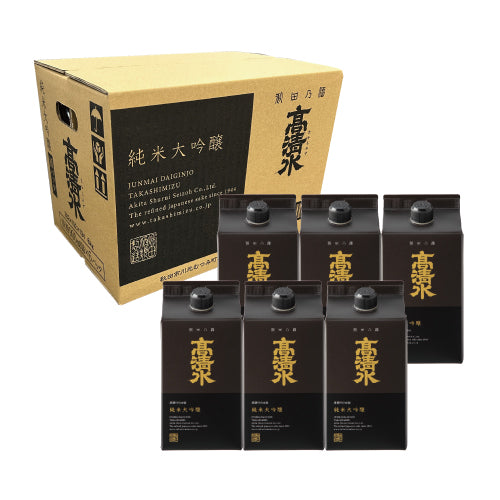 純米大吟醸パック 1ケース (6本入)