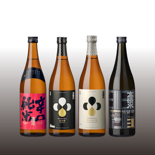 純米酒飲み比べセット8本② 8種飲み比べセット – 高清水ショップ